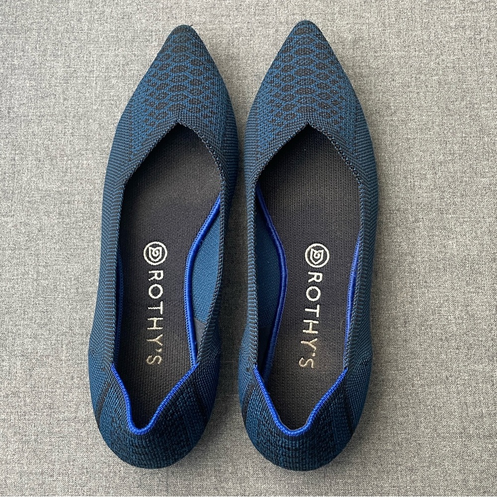 Rothy’s The Python Deep Teal Python, Size 10 - image 2